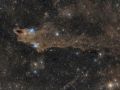 nebulosa Squalo "Shark Nebula LDN 1235"oggetto