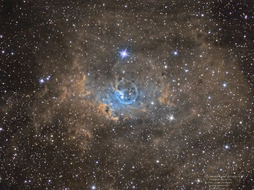 NGC 7635 –BUBBLE NEBULA —