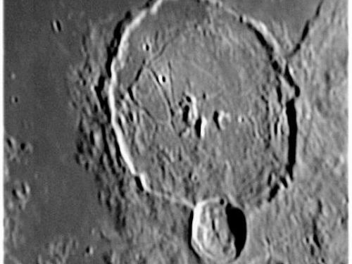 Luna – Cratere Gassendi