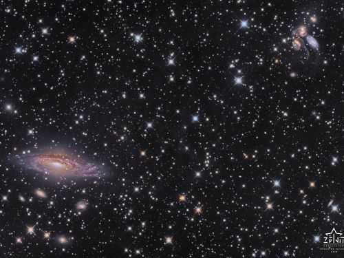 NGC 7331 e Stephan’s Quintet