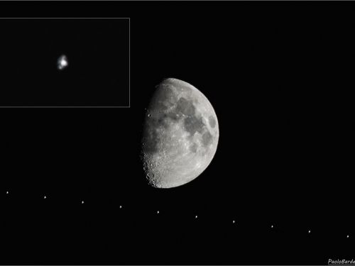Incontro ravvicinato  ISS – Luna