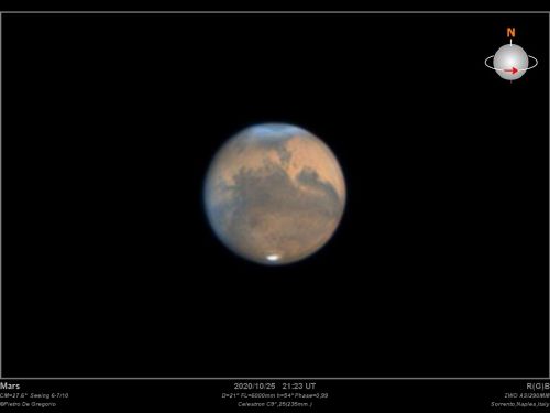 Marte 25 Ottobre 2020