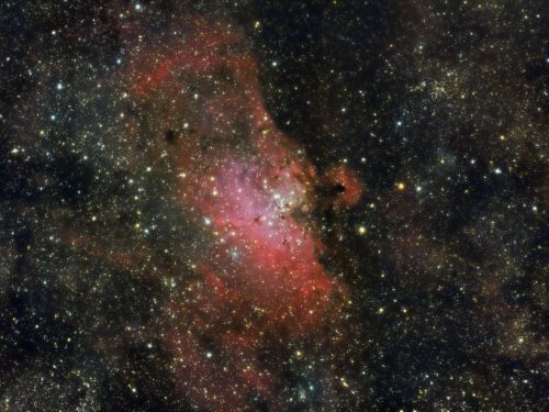 Nebulosa M16 in Serpens Cauda