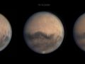 Evoluzione tempesta di sabbia su Marte