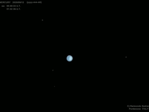 Animazione satelliti di Urano