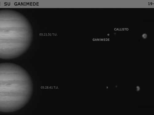 Eclisse su Ganimede