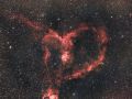 Nebulosa Cuore IC 1805, Cassiopeia, 27 Agosto 2016
