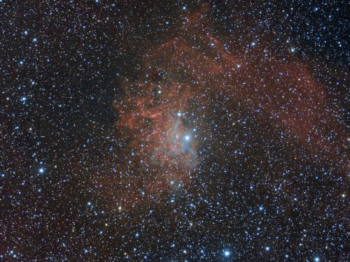 Nebulosa Stella Fiammeggiante