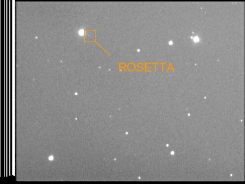 Fliby Sonda  Rosetta