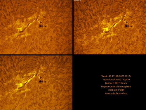 Flare in AR 13182