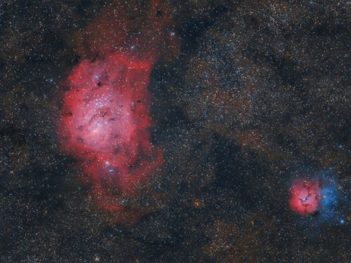 M8-M20 Nebulosa Laguna e Trifida