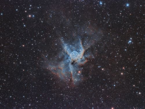 NGC 2359 Nebulosa Elmetto di Thor