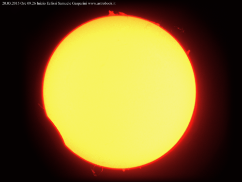 Eclissi parziale di Sole