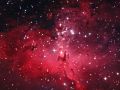 La Nebulosa M16 ed i Pilastri della Creazione