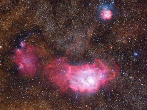 M20 e M8 Nebula Complex