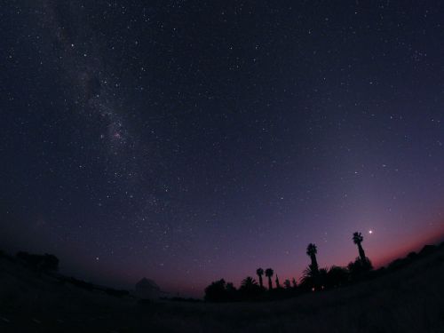 Venere, Luce Zodiacale, Via Lattea, Grande Nube Magellano