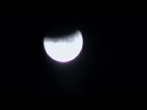 eclisse di luna nera