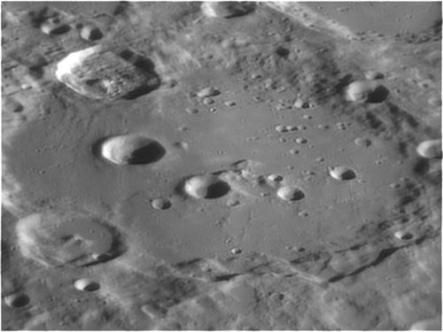 Moon image  -Clavius crater