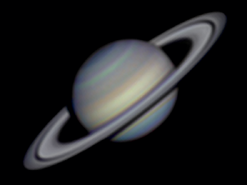 Saturn after opposition