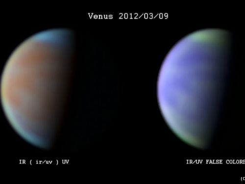 Venus clouds IR/UV