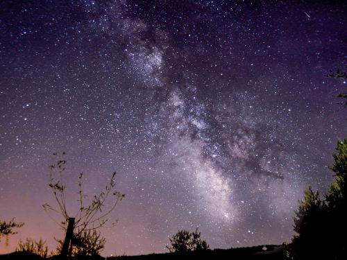 Milky Way in Tuscany