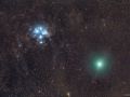La Cometa 46/P Wirtanen incontra le Pleiadi