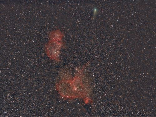 Cometa 21P/Giacobini Zinner in Cassiopea