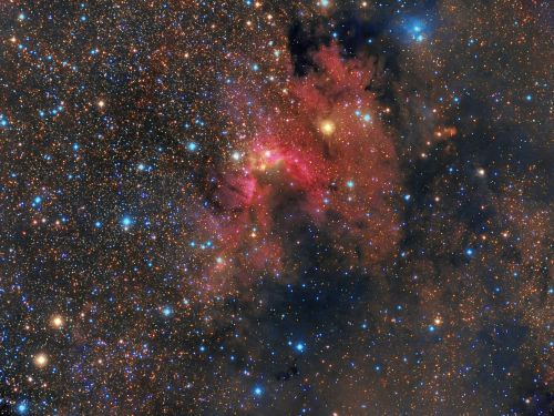 Sh2-155 Cave Nebula (LRGB)