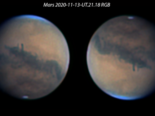Mars 2020.11.13 UT 21.18 RGB