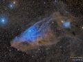 IC4592 "Blue Horse Head" Nebula