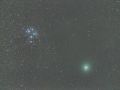 Pleiadi e Cometa 46P Wirtanen