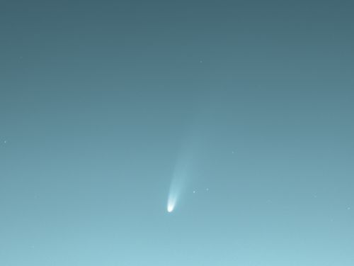 Cometa C/2020 F3 (Neowise) dalla Sardegna