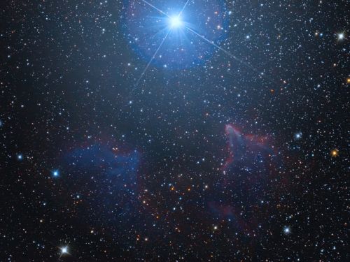 Nebulose IC-59 e IC-63 "Fantasmi in Cassiopea"