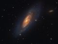 Galassia M106 e compagna Ngc 4248