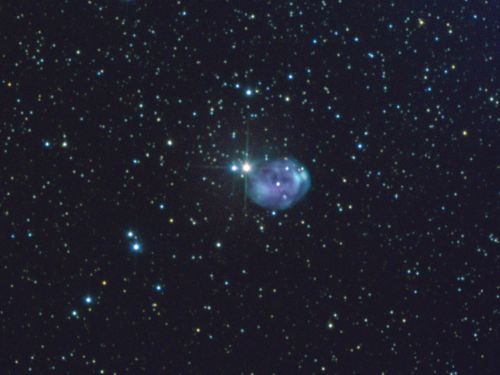Nebulosa Planetaria "Feto"  NGC 7008 nel Cigno.