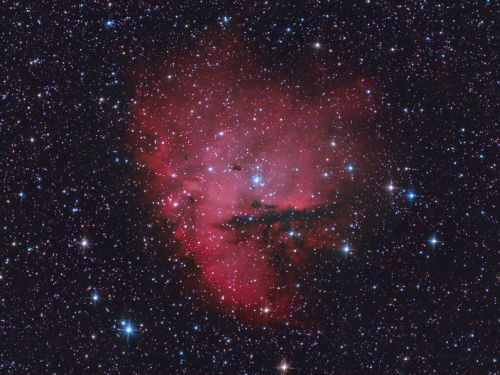 Nebulosa Ngc 281 "Pacman" in Cassiopea