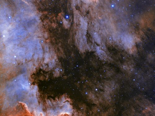 Nebulosa Nord America e pellicano
