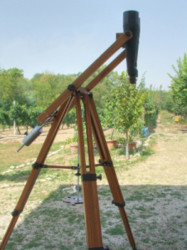 Treppiede per binocoli - escursione allo zenit Treppiede per binocoli - escursione allo zenit