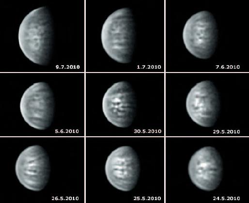 Le nubi di Venere? Sono osservabili anche nell’infrarosso e nel visibile Le nubi di Venere? Sono osservabili anche nell’infrarosso e nel visibile