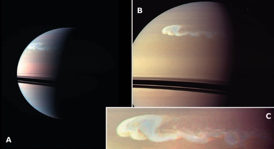 Tempesta su Saturno – La più estesa e luminosa degli ultimi decenni