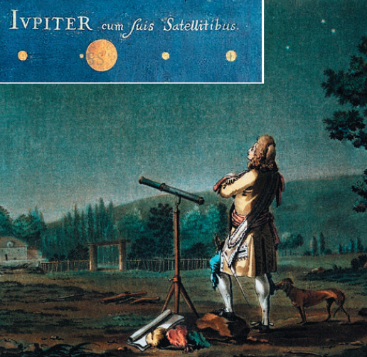 I secoli passati, specialmente il 18° e il 19°, sono sicuramente quelli che ci hanno regalato più testimonianze del raro fenomeno che attiene alla osservabilità delle lune medicee di Giove ad occhio nudo. Il motivo sta sicuramente nel risveglio dell'illuminismo scientifico, sommato alla trasparenza di cieli ancora incontaminati.