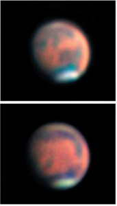Le prime foto di Marte