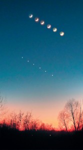 Luna e Venere