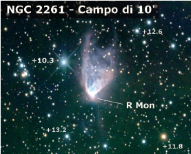 In Monoceros la prima scoperta di Hubble