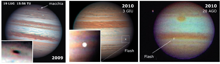 Impatto multiplo su Giove Impatto multiplo su Giove
