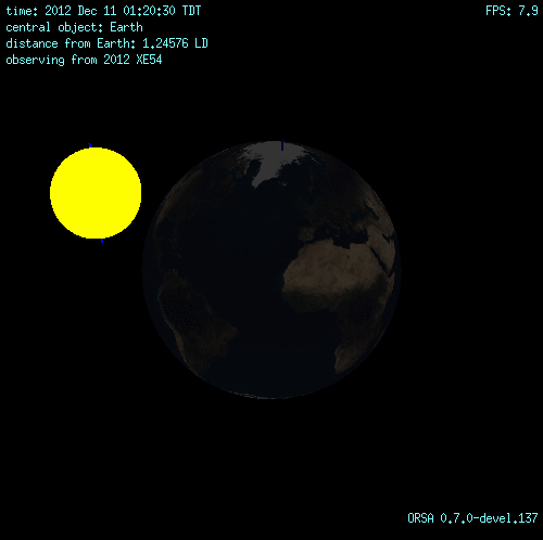 2012XE54_eclipsed_by_Earth