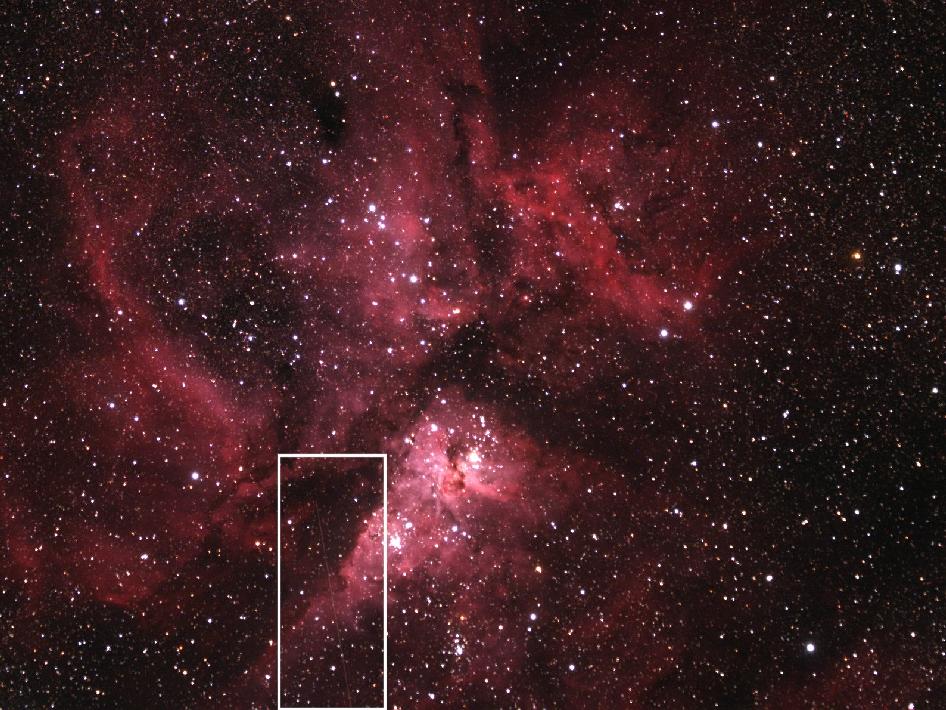 2012 DA14 su Eta Carinae