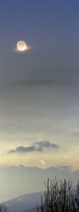 cometa luna merga