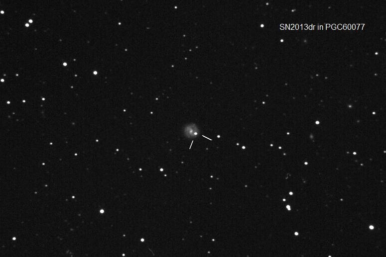 2) SN2013dr_PGC60077