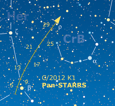 comete panstarrs